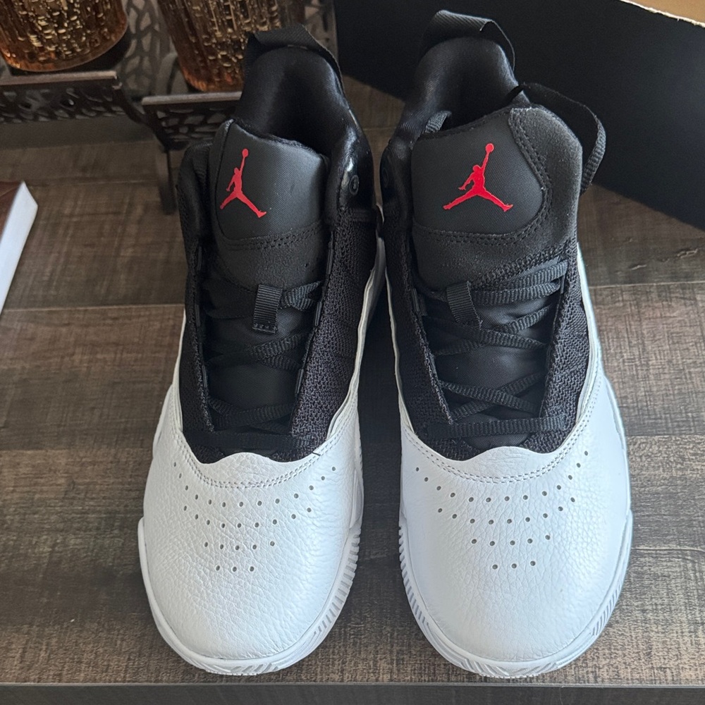 Air Jordan Black and White Sneakers